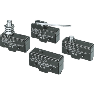 OMRON 歐姆龍 Z-15GS-B微動開關(guān)彈簧細按按鈕形螺絲緊固端子